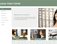 Tablet Screenshot of laceyvisioncenter.com